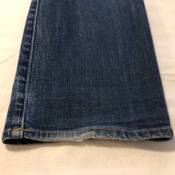 American Eagle Denim Stretch Slim Boot 6 Long - Picture 7 of 8